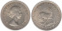 SURAFRICA - K-052 - 5 SHILLING 1958 , SC  plata