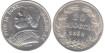 VATICANO - C-1360a -20 BAIOCCHI 1865  EBC plata