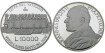 VATICAN - K-290- 10.000 LIRAS 1998 Proof, SILVER