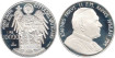 VATICAN - K-315- 10.000 LIRAS 2000 Proof, SILVER