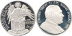 VATICANO - K-314- 10.000 LIRAS 2000 Proof, PLATA