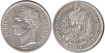 VENEZUELA - K-37 - 1 BOLIVAR 1954 , EBC Silver