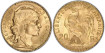FRANCE K-0847 - 20 GOLD FRENCH FRANCS - ROOSTER