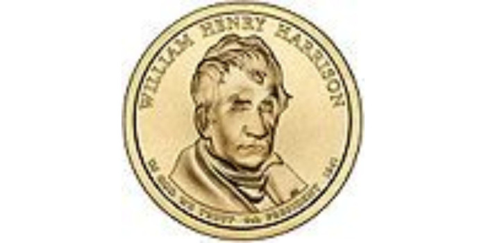 ESTADOS UNIDOS - K-450 - 1 DOLAR 2009 Nº9 William Henry Harrison