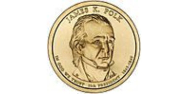 ESTADOS UNIDOS - K-452 - 1 DOLAR 2009  Nº11 James K. Polk. SC