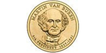 ESTADOS UNIDOS - K-429 - 1 DÓLAR 2008 Nº8- MARTIN VAN BUREN-SC