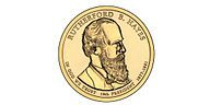 ESTADOS UNIDOS - K-501 -1 DOLAR 2011  Nº19 RUTHERFORD B. HAYE