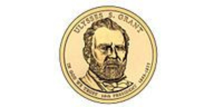 ESTADOS UNIDOS - K-500 -1 DOLAR 2011  Nº18 ULYSSES S. GRANT.