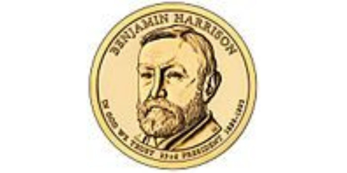 ESTADOS UNIDOS - K-526 -1 DOLAR 2012  Nº23 Benjamin Harrison