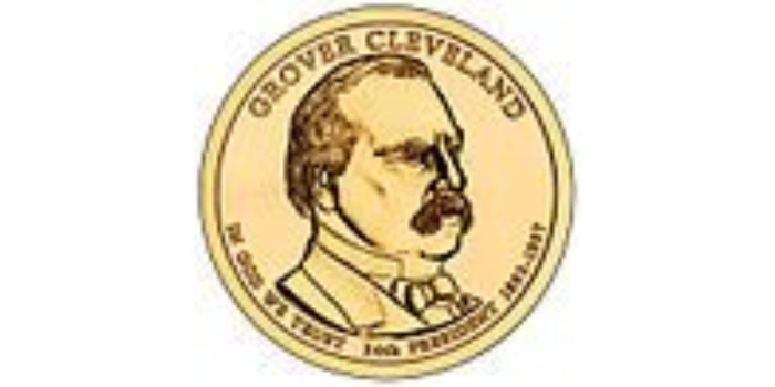 ESTADOS UNIDOS - K-527 -1 DOLAR 2012  Nº24 Grover Cleveland