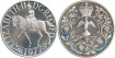 GRAN BRETAÑA - K-0920a- 25 NEW PENCE 1977 , Proof- PLATA