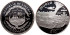 LIBERIA - K-301- 10 DOLARES 1997.  Proof -Plata