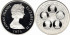 CAYMAN ISLANDS - K-012- 50 DOLLARS 1975. PROOF - PLATA