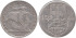 PORTUGAL - K-586 - 10 ESCUDOS 1955 ,MBC  plata