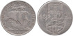 PORTUGAL - K-586 - 10 ESCUDOS 1955 ,MBC  plata