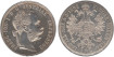 AUSTRIA - K-2222 - 1 FLORIN 1892. SILVER. SC