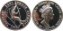 TURKS AND CAICOS - K197 - 20 CROWN 1995. PLATA PROOF