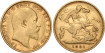 GRAN BRETAÑA  K-0805 - SOBERANO/ LIBRA DE ORO - EDUARDO