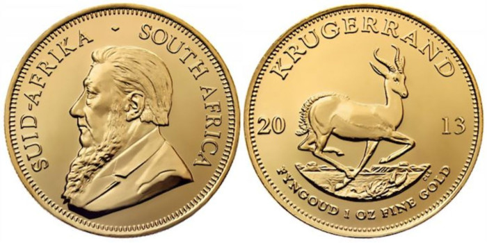 SUDAFRICA K-073.-  1 KRUGERRAND. 1Oz - ONZA DE ORO.