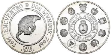 ARGENTINA - K-118.- 25 PESOS 1991 - PROOF