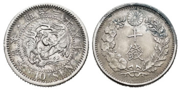 JAPON - K-023.- 10 SEN 1873/906 - MBC