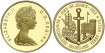 CANADA K-0137.- 100 DOLLAR 1983 CONSTITUTION. PROOF - 1/2 OUNCE GOLD