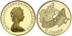 CANADA K-0139.- 100 DOLLAR 1981 TERRANOVA. PROOF - 1/2 OUNCE GOLD