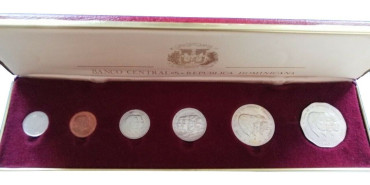 REPUBLICA DOMINICANA - K-059/64 - 6 Valores 1984. PROOF