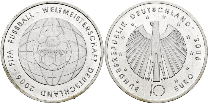 ALEMANIA FEDERAL - K-249.- 10 EURO 2006 K   - SC