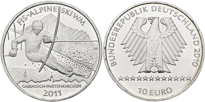 ALEMANIA FEDERAL - K-298.- 10 EURO 2011    - SC