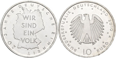 ALEMANIA FEDERAL - K-290.- 10 EURO 2010 A   - SC