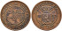 HOLANDA - INDIA - K-308 - 21/2 CENTIMO 1857 - MBC+  INDIA