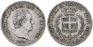 ITALIA - SARDINA - K-124 - 50 CENTIMOS 1827 -MBC+