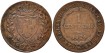 ITALY - SARDINIA - K-125.2 - 1 CENTIMO 1826 - MBC