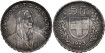 SWITZERLAND - K-037 - 5 FRANCS 1923 B - MBC+