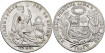PERU - K-218.2 - 1 SOL 1934  - S.C