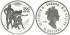 CANADA - K-0215- 15 DOLLARS.  NUEVAS GENERACIONES  PROOF - PLATA