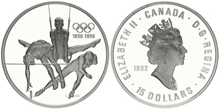 CANADA - K-0216- 15 DOLLARS.  MULTIDISCIPLINA PROOF - PLATA