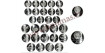 RUSSIA - U.R.S.S.- KPS002 - 5 & 10 RUBLES OLYMPICS MOSCOW. COMPLETE SET SILVER