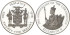 JAMAICA - K-076.- 25 DÓLAR 1978. 25th ANIVERSARIO. PLATA - PROOF