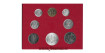 VATICANO - K-116/23.- SET OFICIAL VATICANO 8 VALORES LIRAS 1975