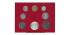 VATICANO - K-116/23.- SET OFICIAL VATICANO 8 VALORES LIRAS 1977