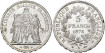 FRANCE - K-0820.- 5 FRANCS 1873 A. SC - SILVER