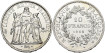 FRANCE - K-0932.- 10 FRANCS 1968 SC - SILVER