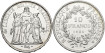 FRANCE - K-0932.- 10 FRANCS 1965 SC - SILVER