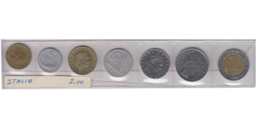 ITALIA - 5, 10, 50, 100, 200, 500 AÑOS 1953 - 1979