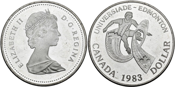 CANADA - K-0138 - 1 DÓLAR 1983 - SC