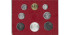 VATICANO - K-116/23.- SET OFICIAL VATICANO 8 VALORES LIRAS 1972