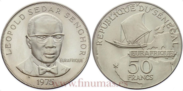 SENEGAL - K-05 - 50 Francos 1975 - SC