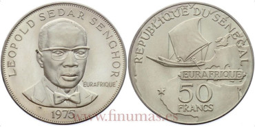 SENEGAL - K05 - 50 Francos 1975 - SC